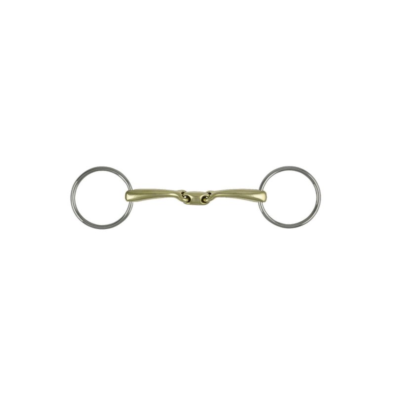 Umbria Equitazione Filetto ad anelli con oliva Pro Bits 1257