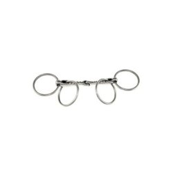 Umbria Equitazione Filetto scourier twisted doppio anello