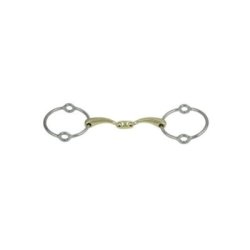 Umbria Equitazione Filetto elevatore inox con oliva Pro Bits