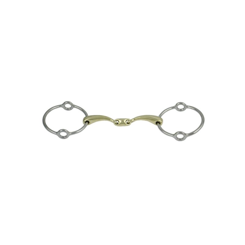 Umbria Equitazione Filetto elevatore inox con oliva Pro Bits