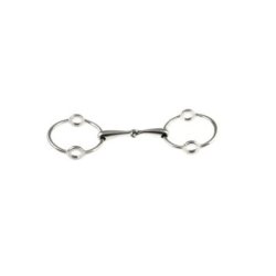 Umbria Equitazione Filetto elevatore anelli grandi inox