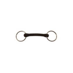 Umbria Equitazione Filetto ad anelli intero gomma Flex