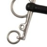 Umbria Equitazione Pelham inox intero aste corte gomma rigida
