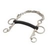 Umbria Equitazione Pelham inox intero gomma rigida