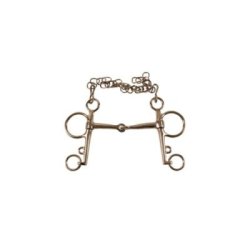 Umbria Equitazione Pelham pieno ferro