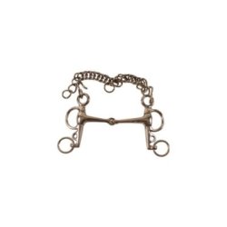 Umbria Equitazione Pelham pony pieno inox