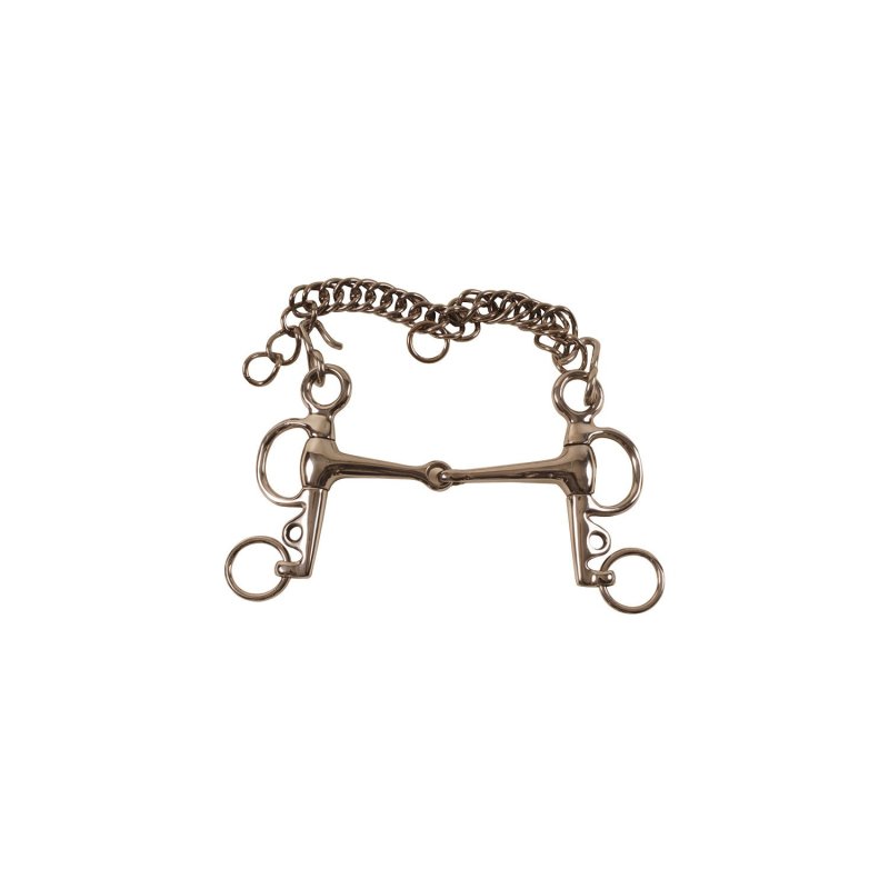 Umbria Equitazione Pelham pony pieno inox