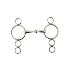 Umbria Equitazione Filetto Pessoa pony 2 chiamate inox