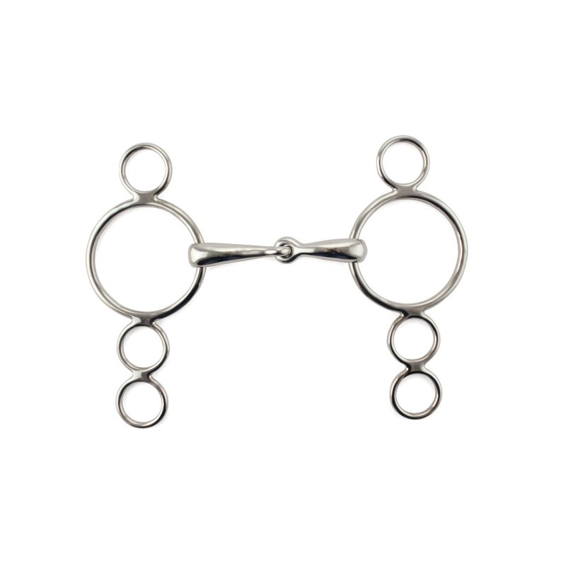 Umbria Equitazione Filetto Pessoa pony 2 chiamate inox