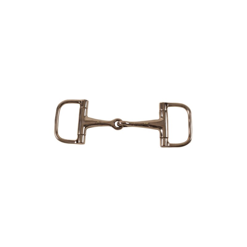 Umbria Equitazione Filetto pony a D in acciaio inox