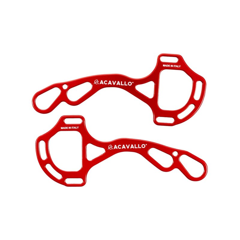 Acavallo Hackamore Alupro - Rosso