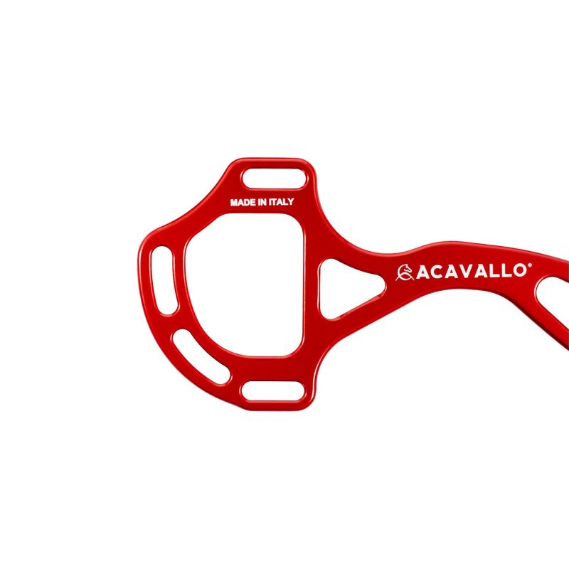 Acavallo Hackamore Alupro - Rosso