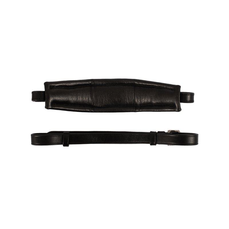 Acavallo Nasalina pelle Hackamore - Nero
