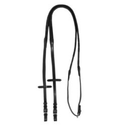 Acavallo Redini Kris in cuoio 5/8 pollice - Nero