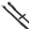 Acavallo Redini Kris in cuoio 5/8 pollice - Nero
