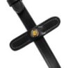 Equestro Redini in gomma Eventa con stopper - Nero
