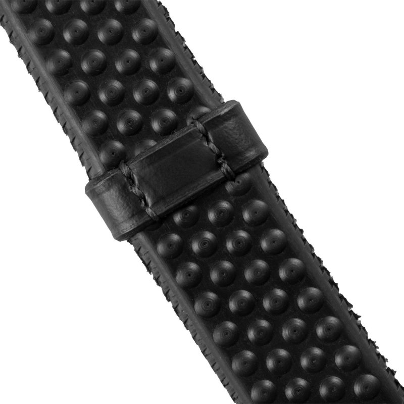 Equestro Redini in gomma Eventa con stopper - Nero