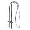 Equestro Redini Magna in cuoio con Grip gommato - Nero