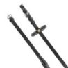 Equestro Redini Magna in cuoio con Grip gommato - Nero