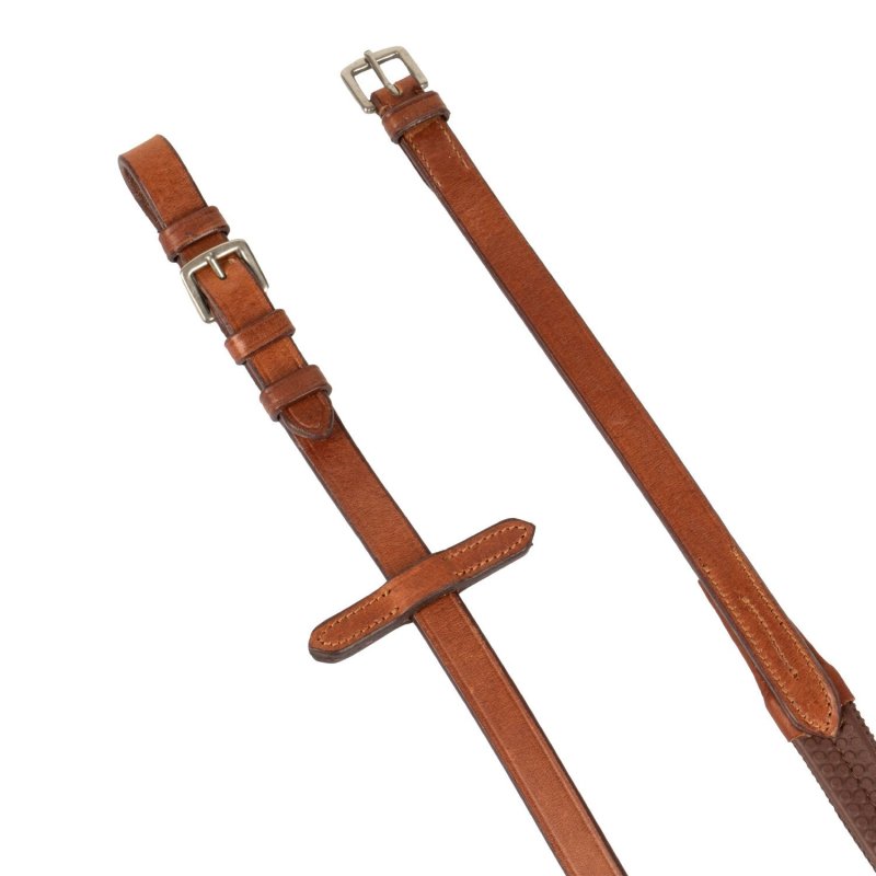 Equestro Redini cuoio e gomma - Cognac