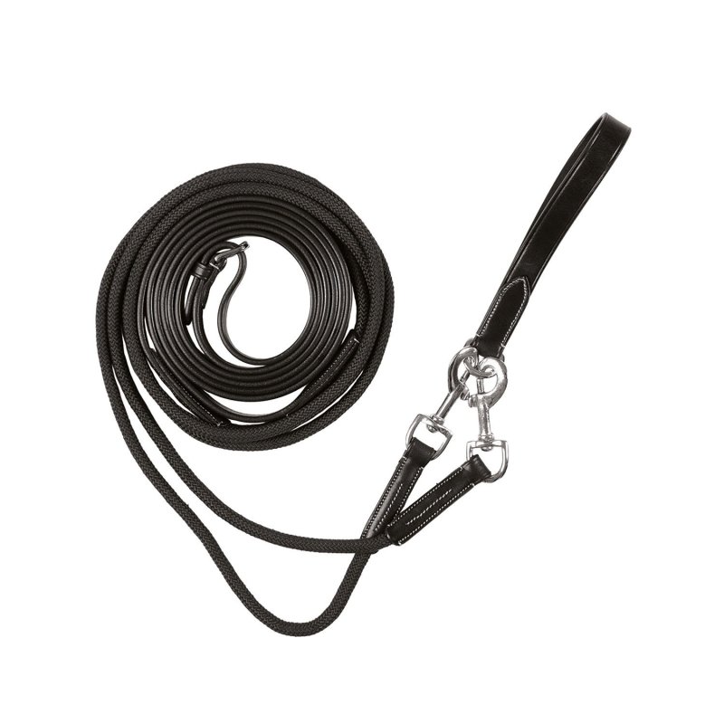Equestro Redini di ritorno in nylon - Nero