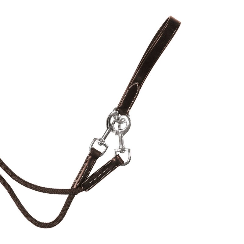 Equestro Redini di ritorno in nylon - Testa di moro