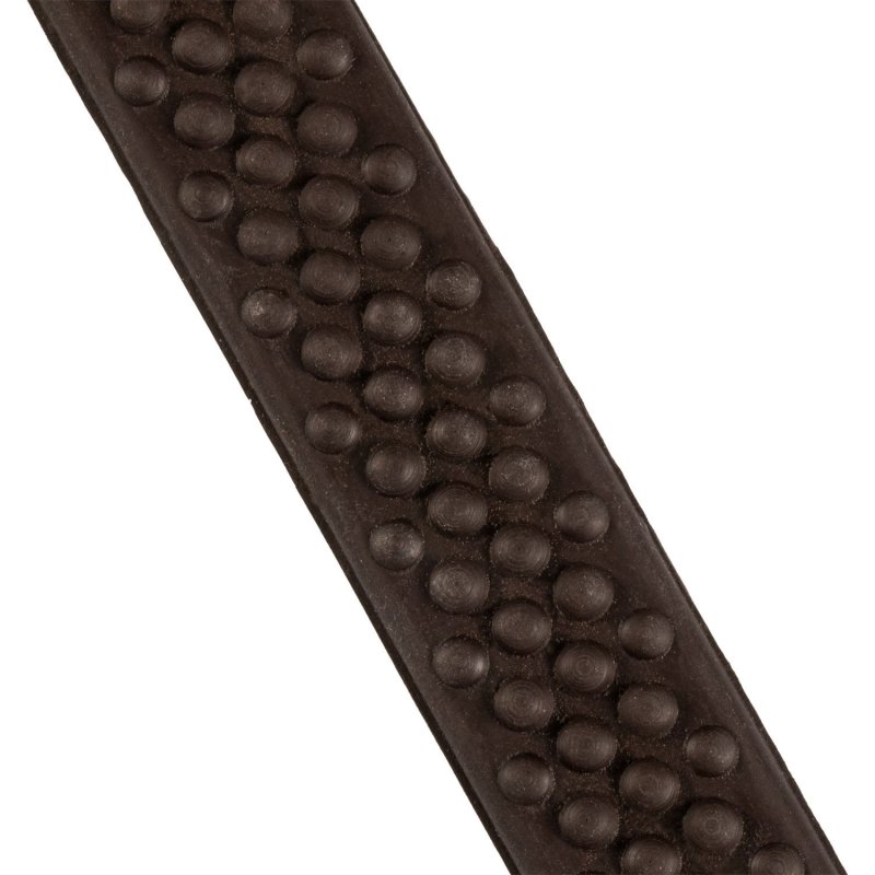 Equestro Redini in cuoio con Grip gommato - Marrone