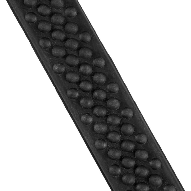 Equestro Redini in cuoio con Grip gommato - Nero