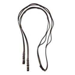Equestro Redini in cuoio con maniglie - Testa di moro