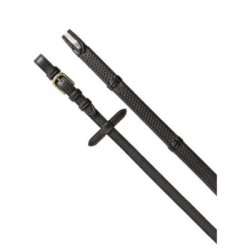 Equestro Redini con fibbie in ottone Nero