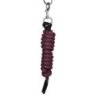 Equestro Cavezza ergonomica con inserti in cuoio - Nero/Bordeaux