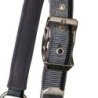 Equestro Cavezza con doppia regolazione - Grigio/Rosso/Nero