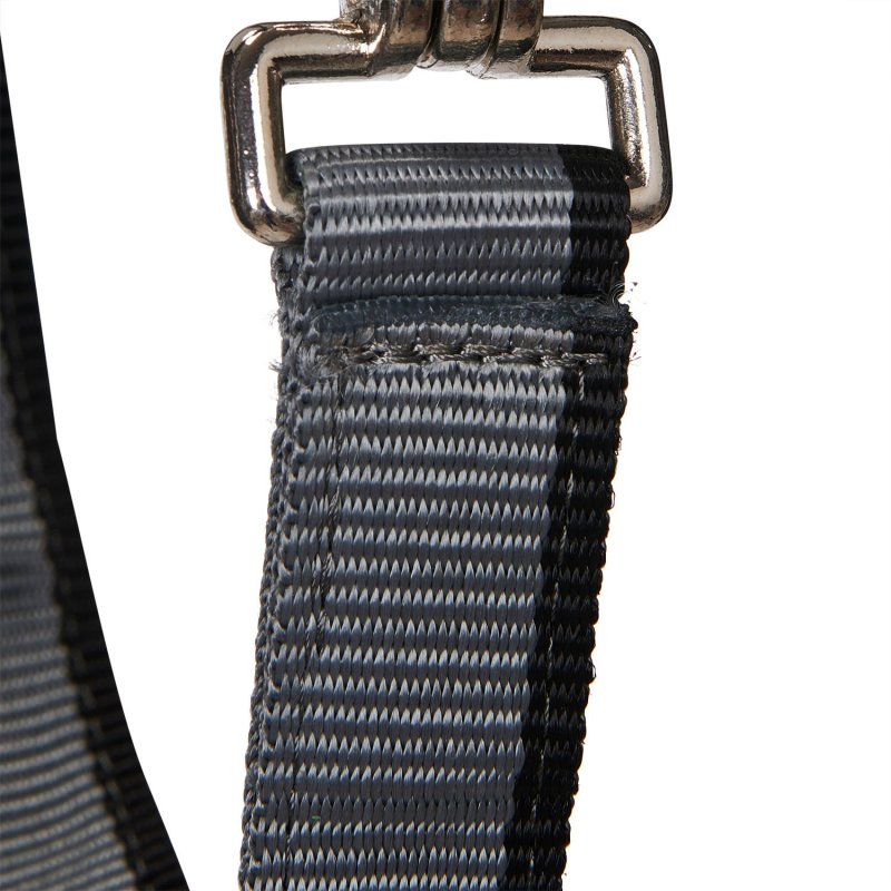 Equestro Cavezza con doppia regolazione - Grigio/Rosso/Nero