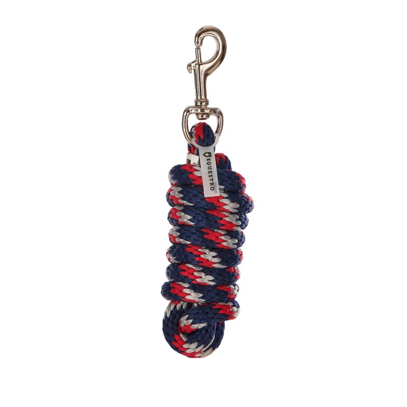 Equestro Cavezza con doppia regolazione - Blu navy/Rosso/Grigio