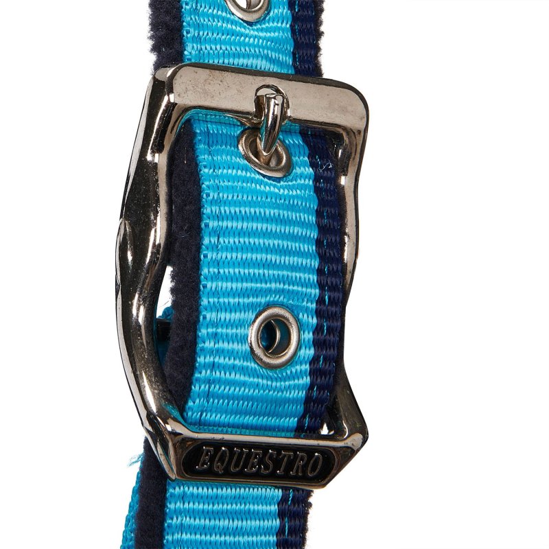 Equestro Cavezza con doppia regolazione - Turchese/Rosso/Blu navy