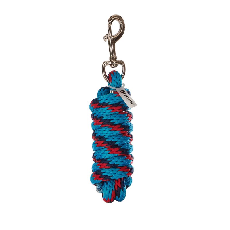 Equestro Cavezza con doppia regolazione - Turchese/Rosso/Blu navy