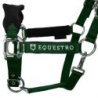 Equestro Cavezza doppia regolazione lunghina coordinata - Verde