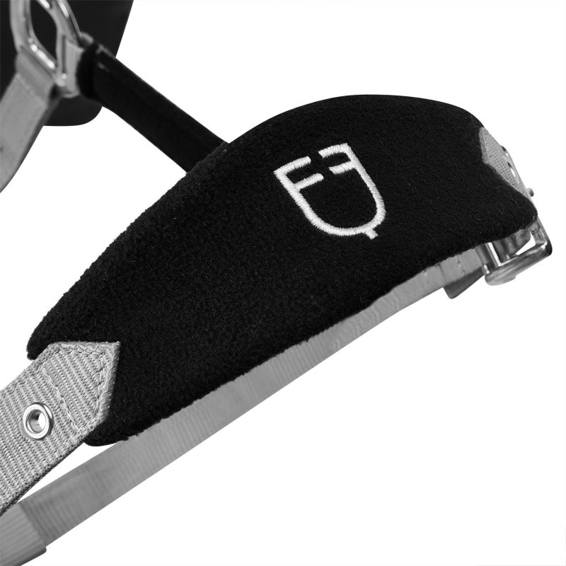 Equestro Cavezza doppia regolazione lunghina coordinata - Grigio
