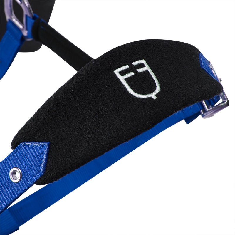 Equestro Cavezza doppia regolazione lunghina coordinata - Blu royal