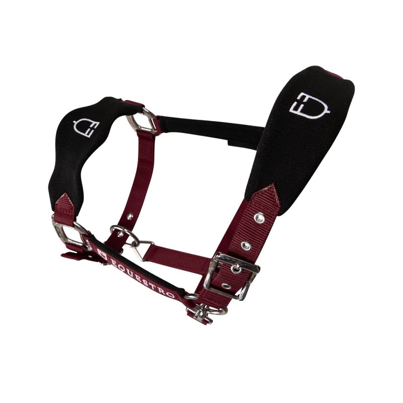 Equestro Cavezza doppia regolazione lunghina coordinata - Bordeaux