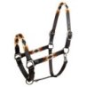 Equestro Cavezza in cuoio con decorazioni Navajo - Testa di moro
