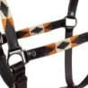 Equestro Cavezza in cuoio con decorazioni Navajo - Testa di moro