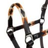 Equestro Cavezza in cuoio con decorazioni Navajo - Testa di moro
