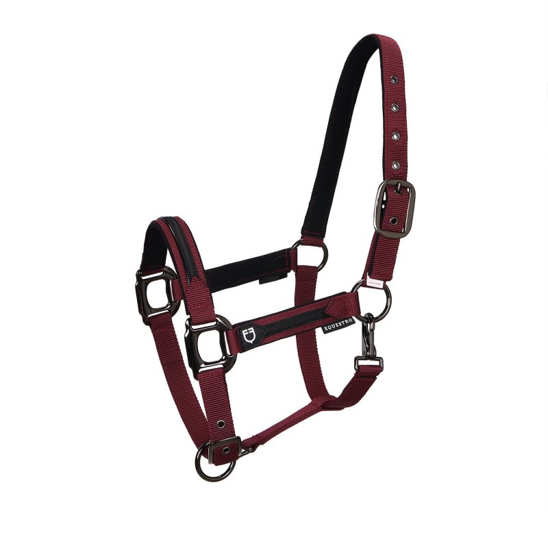 Equestro Cavezza in pile resistente - Bordeaux