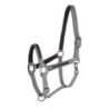 Equestro Cavezza in pile resistente - Grigio