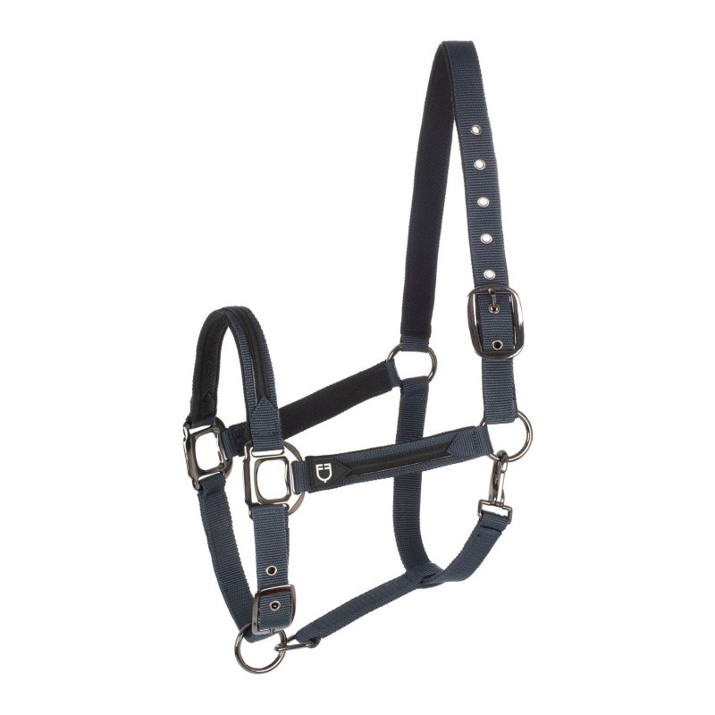 Equestro Cavezza in pile resistente - Blu navy
