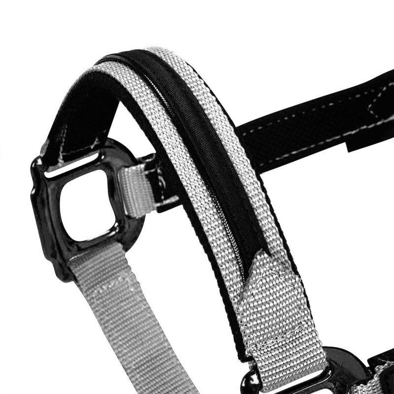 Equestro Cavezza in pile resistente - Bianco