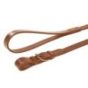 Equestro Lunghina catena ottonata resistente - Cognac
