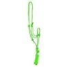 Pool's Cavezza corda annodata con lunghina modello twin - Lime