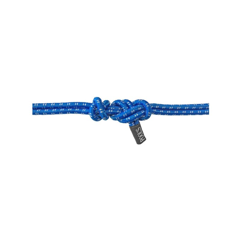 Pool's Cavezza corda annodata con lunghina modello twin - Blu royal